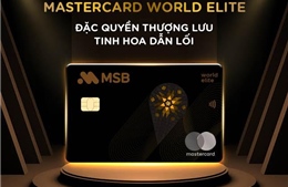 Thẻ tín dụng cao cấp Mastercard World Elite đầu tiên tại Việt Nam