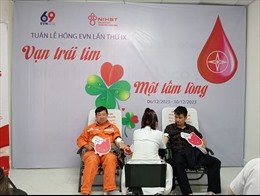 EVNSPC triển khai chương trình hiến máu tình nguyện Tuần lễ hồng EVN lần thứ IX