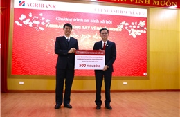 Agribank Chi nhánh Bắc Yên Bái trao 1.000 suất quà tết cho người nghèo, gia đình chính sách