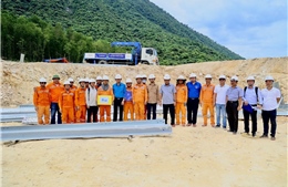 PC Quảng Ngãi góp sức xây dựng công trình Dự án 500KV mạch 3 Quảng Trạch - Phố Nổi