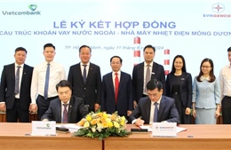 EVNGENCO3 và Vietcombank ký kết Hợp đồng tái cấu trúc khoản vay nước ngoài - Dự án NMNĐ Mông Dương 1