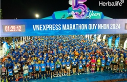 Herbalife Việt Nam tài trợ giải chạy VnExpress Marathon Quy Nhơn 2024