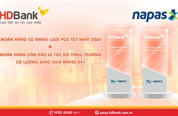 HDBank tỏa sáng tại Hội nghị Thành viên NAPAS 2024 