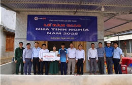 Bàn giao 3 Nhà tình nghĩa do EVNCPC hỗ trợ tại Quảng Ngãi