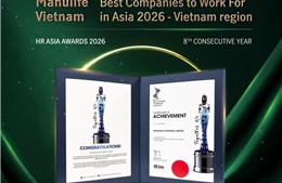 Manulife Việt Nam năm thứ 8 liên tiếp lọt top 'Nơi làm việc tốt nhất châu Á'