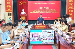 Đổi mới tư duy, nâng cao hiệu quả công tác tuyên giáo và dân vận trong tình hình mới