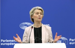 Bà Ursula von der Leyen đối mặt sức ép lớn trước phiên họp Nghị viện châu Âu