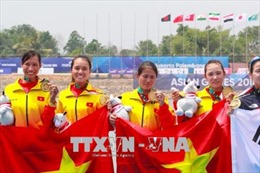 ASIAD 2018: Đội rowing nữ Việt Nam mang về thêm 1 HCB