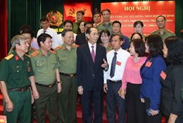 Chủ tịch nước Trần Đại Quang với sự nghiệp bảo vệ an ninh, trật tự
