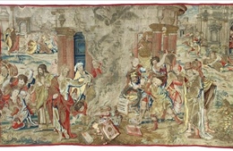 Lần đầu tiên trưng bày tấm thảm huyền thoại của Vua Anh Henry VIII