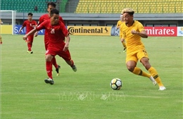 Cập nhật VCK U19 châu Á 2018: U19 Việt Nam bị dẫn trước trong hiệp 1
