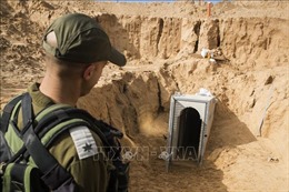 Israel phá hủy thêm một đường hầm của Hamas ở Dải Gaza