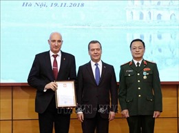 Trao tặng phần thưởng của Nhà nước Nga cho Trung tâm Nhiệt đới Việt - Nga