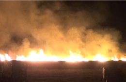 Cháy lớn trong đêm tại quán karaoke gần Văn Miếu - Quốc Tử Giám