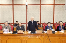 Bộ Chính trị làm việc với Ban Thường vụ Thành ủy Đà Nẵng
