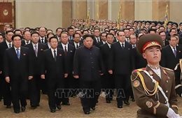 Nhà lãnh đạo Triều Tiên tới viếng cung Thái dương Kumsusan