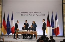 Đức và Pháp ký hiệp ước hữu nghị mới