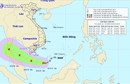 Mưa to do bão số 1, các hồ chứa tại Ninh Thuận đã đầy nước