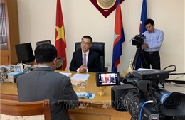 Truyền hình Campuchia phỏng vấn độc quyền Đại sứ Việt Nam