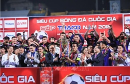 Đánh bại Becamex Bình Dương 2-0, Hà Nội FC giành Siêu Cúp quốc gia