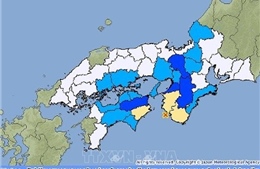 Động đất cường độ 5,2 ở Tây Nam Nhật Bản
