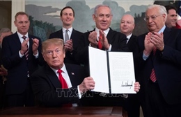 Mỹ chính thức công nhận chủ quyền của Israel đối với Cao nguyên Golan