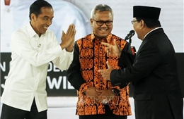 Các ứng cử viên tổng thống Indonesia tranh luận trực tiếp lần thứ 4