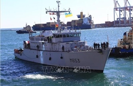 Tàu chiến NATO đến Ukraine tham gia tập trận hải quân