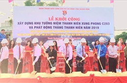 Khởi công xây dựng Khu tưởng niệm Thanh niên xung phong C283 ở Quảng Bình