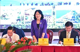 Phó Chủ tịch nước dự Hội nghị thi đua Cụm Tây Nguyên và Duyên hải miền Trung