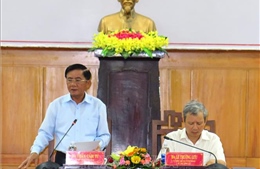 Đoàn công tác Tiểu ban Văn kiện Đại hội XIII làm việc tại tỉnh Thừa Thiên - Huế