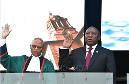 Tổng thống Nam Phi Cyril Ramaphosa tuyên thệ nhậm chức