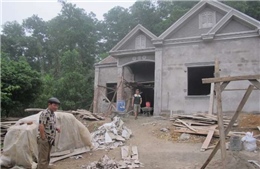 Tạm dừng cưỡng chế phá dỡ công trình tại thôn Minh Tân, huyện Sóc Sơn