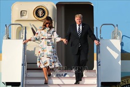 Tổng thống Mỹ tới Tokyo, bắt đầu chuyến thăm 4 ngày tại Nhật Bản