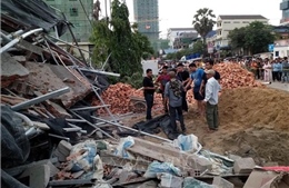 Tòa nhà bị sập tại Campuchia xây dựng trái phép