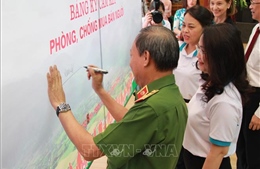 Mít tinh hưởng ứng Ngày toàn dân phòng, chống mua bán người năm 2019