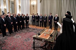 Chính phủ mới của Hy Lạp tuyên thệ nhậm chức