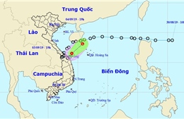 Áp thấp nhiệt đới trên khu vực biển Quảng Trị - Quảng Nam, gió giật cấp 8