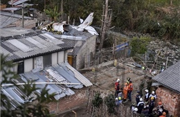 Rơi máy bay tại Colombia, ít nhất 7 người thiệt mạng