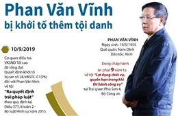 Cựu Trung tướng Phan Văn Vĩnh bị khởi tố thêm tội danh