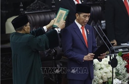 Tổng thống Indonesia chính thức bắt đầu nhiệm kỳ thứ hai
