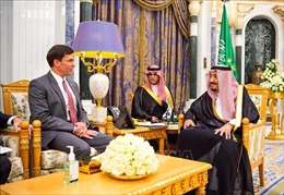 Lãnh đạo Lầu Năm Góc gặp Quốc vương Saudi Arabia