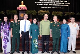Thành phố Hồ Chí Minh gặp mặt cán bộ cao cấp Quân đội nghỉ hưu