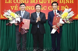 Công bố quyết định bổ nhiệm hai tân phó giám đốc Học viện Chính trị quốc gia Hồ Chí Minh