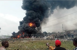Nổ khí gas tại Nigeria khiến ít nhất 15 người thiệt mạng 