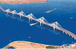 Dự án xây dựng cầu dây văng nối châu Á - châu Âu bước vào giai đoạn mới  
