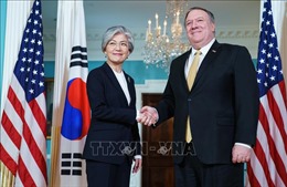 Ngoại trưởng Hàn - Mỹ điện đàm về hợp tác quân sự và dịch COVID-19