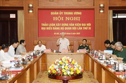 Quân ủy Trung ương cho ý kiến về dự thảo Văn kiện Đại hội đại biểu Đảng bộ Quân đội lần thứ XI
