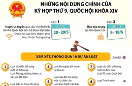 Những nội dung chính của Kỳ họp thứ 9, Quốc hội Khóa XIV