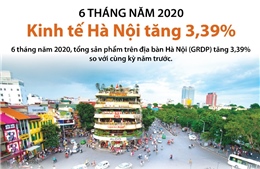 Kinh tế Hà Nội tăng trưởng 3,39%
